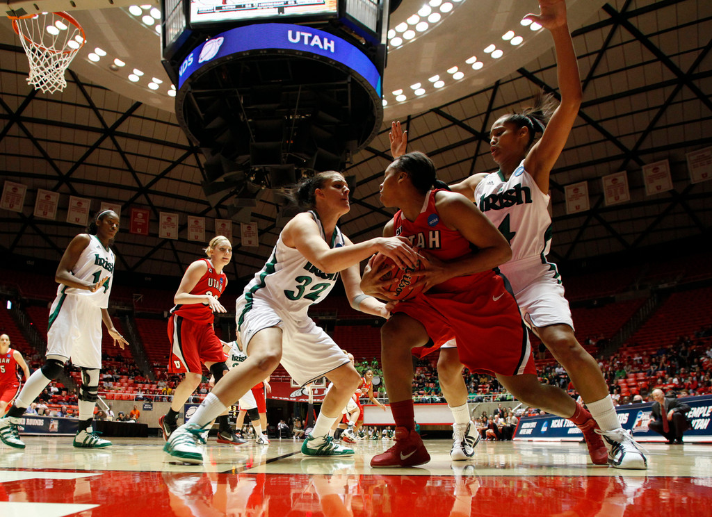 Irish Take Care of Utes 67-54, Advance to NCAA Second Round (AP)