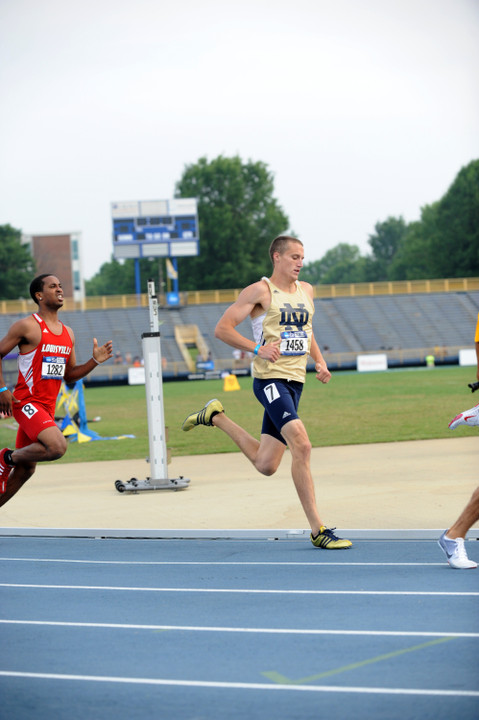 Notre Dame middle distance runner Jack Howard