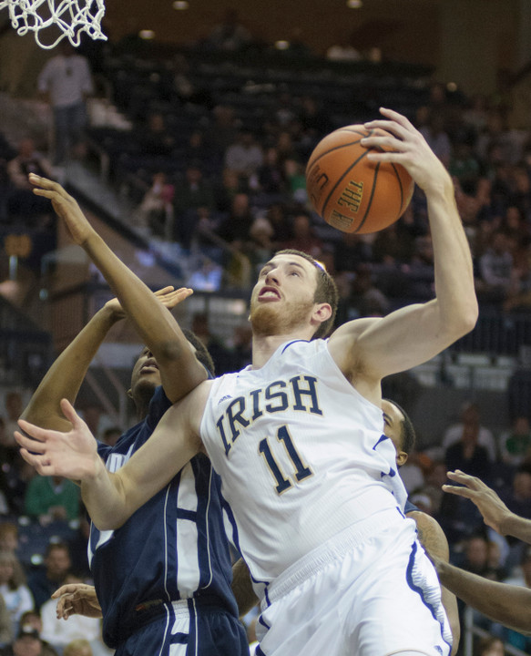 Senior center Garrick Sherman tallied career highs in points (22) and rebounds (9) in Monday's win over Monmouth.
