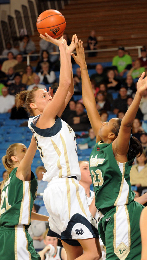 Irish Rolls Past South Florida, 92-49