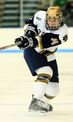 Former Irish defenseman Brock Sheahan will join the Irish coaching staff this season as a volunteer assistant coach.