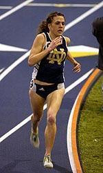 Kerry Meagher's 4:16.37 in the women's 1500 meter prelims eclipsed her former PR by half a second.