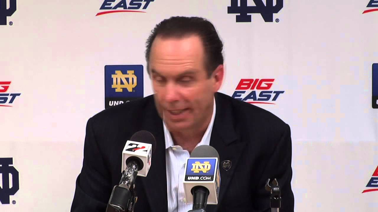 Coach Brey Villanova Post Game Press Conference