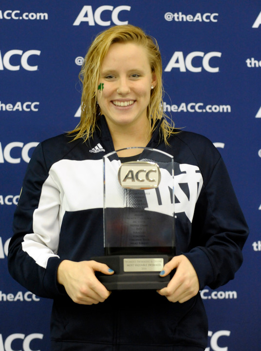 Senior Emma Reaney is looking to replicate her 2014 ACC meet this week in Atlanta.