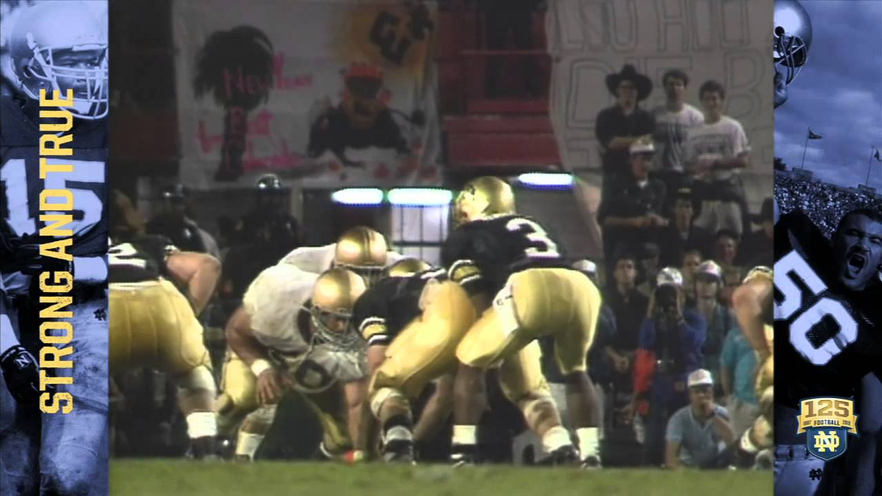 1990 Orange Bowl - 125 Years of Notre Dame Football - Moment #110
