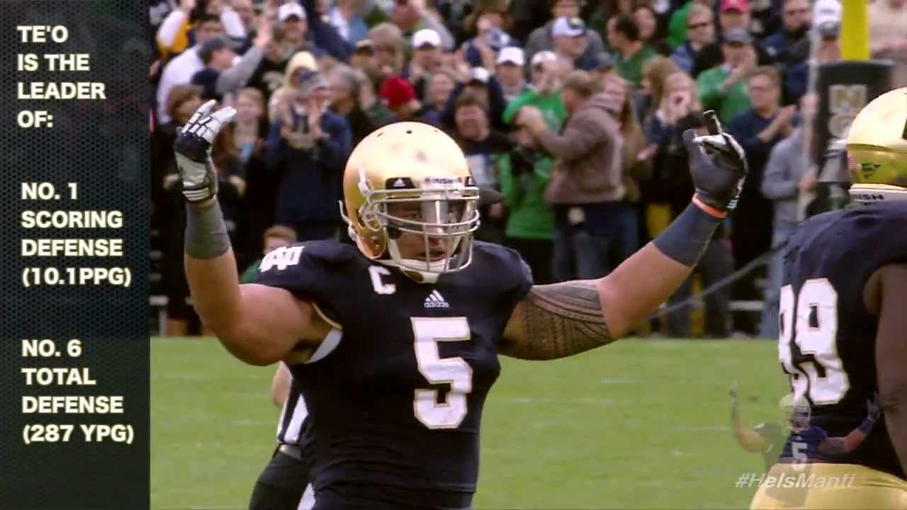 Manti Te'o Season Highlights 2012
