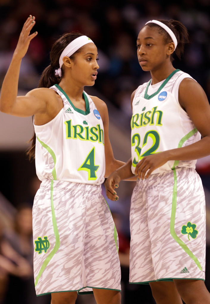 #2 Irish Down Kansas, 93-63 To Reach NCAA Elite Eight (AP)