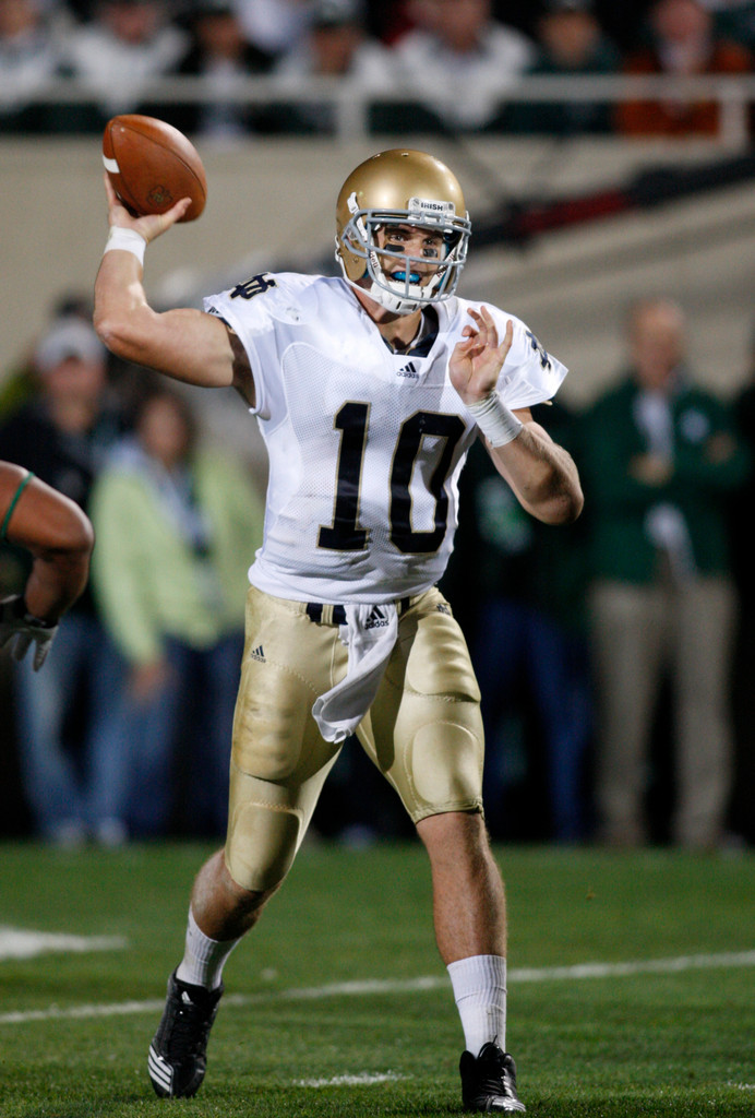 Irish Fall In Overtime at Michigan State, 34-31 (AP)