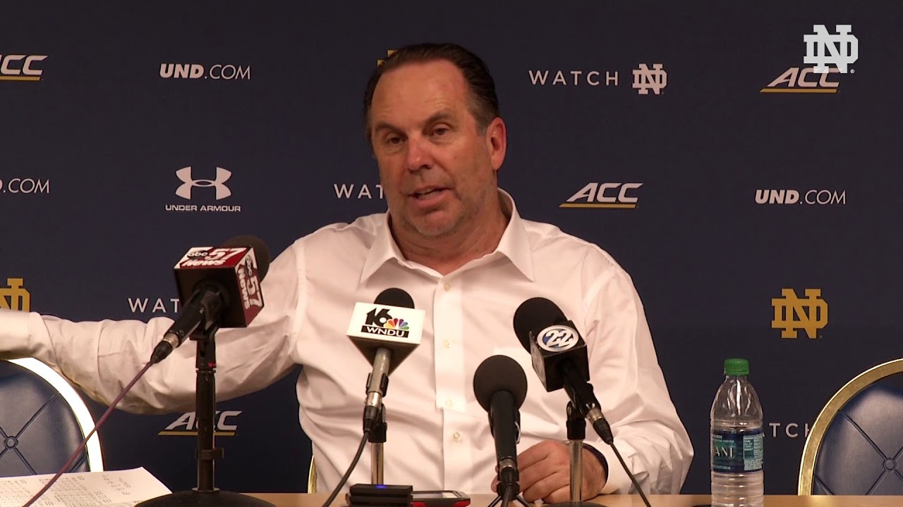 @NDmbb: Post-Game Press Conference vs. Ball State (2017)