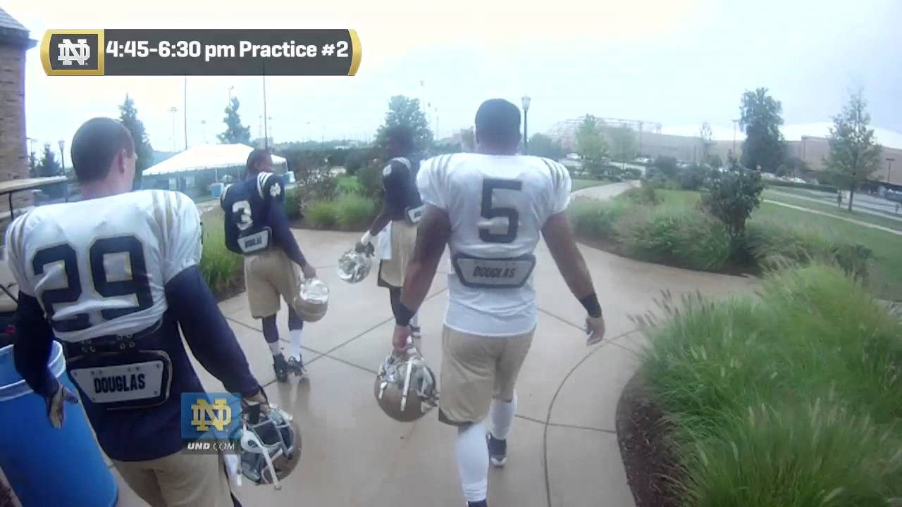 Two-A-Day in Two Minutes - Notre Dame Football
