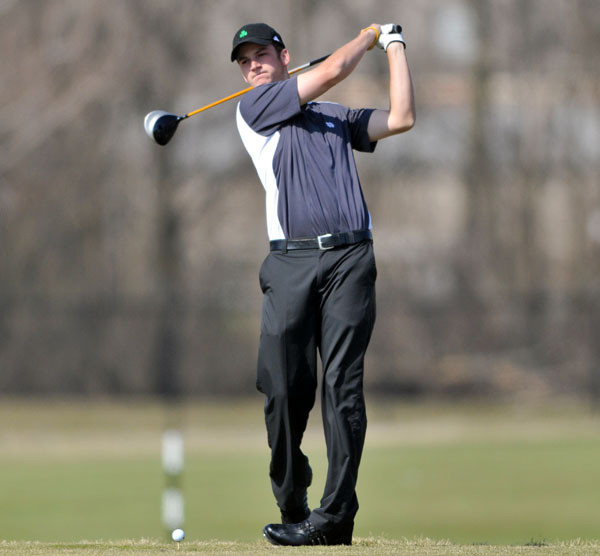 Josh Sandman and the Irish are set to open the 2009-10 season at the Gopher Invitational.
