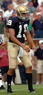 D.J. Fitzpatrick is currently tied for the school record in single-season PATs, hitting 48 of 48 this season.