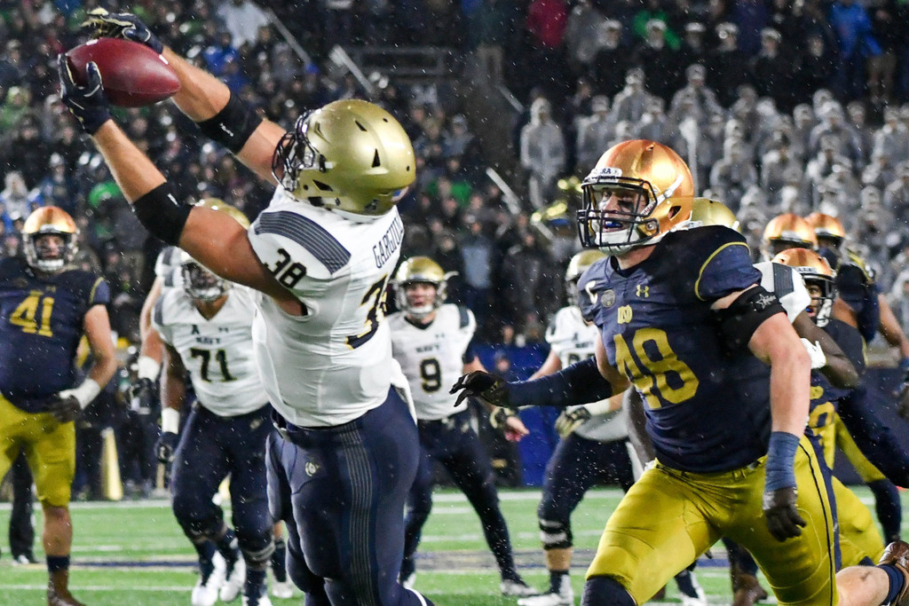 Notre Dame vs. Navy (USATSI)