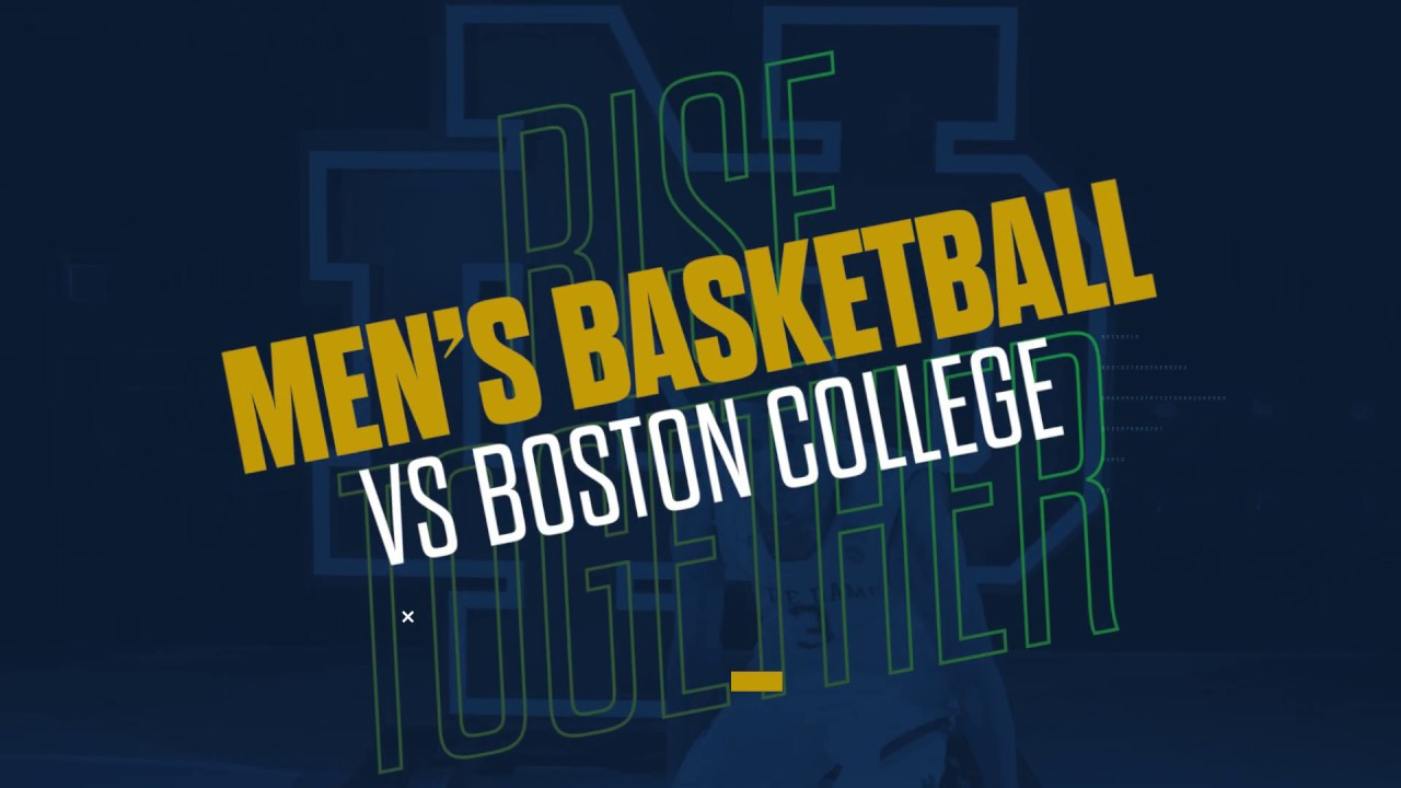 @NDMBB | Highlights at Boston College (2019)