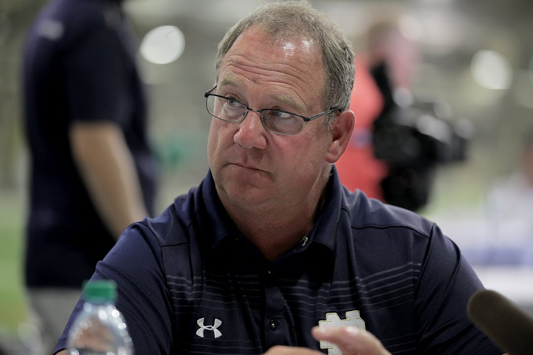 Harry Hiestand - 2016 Notre Dame Football Media Day