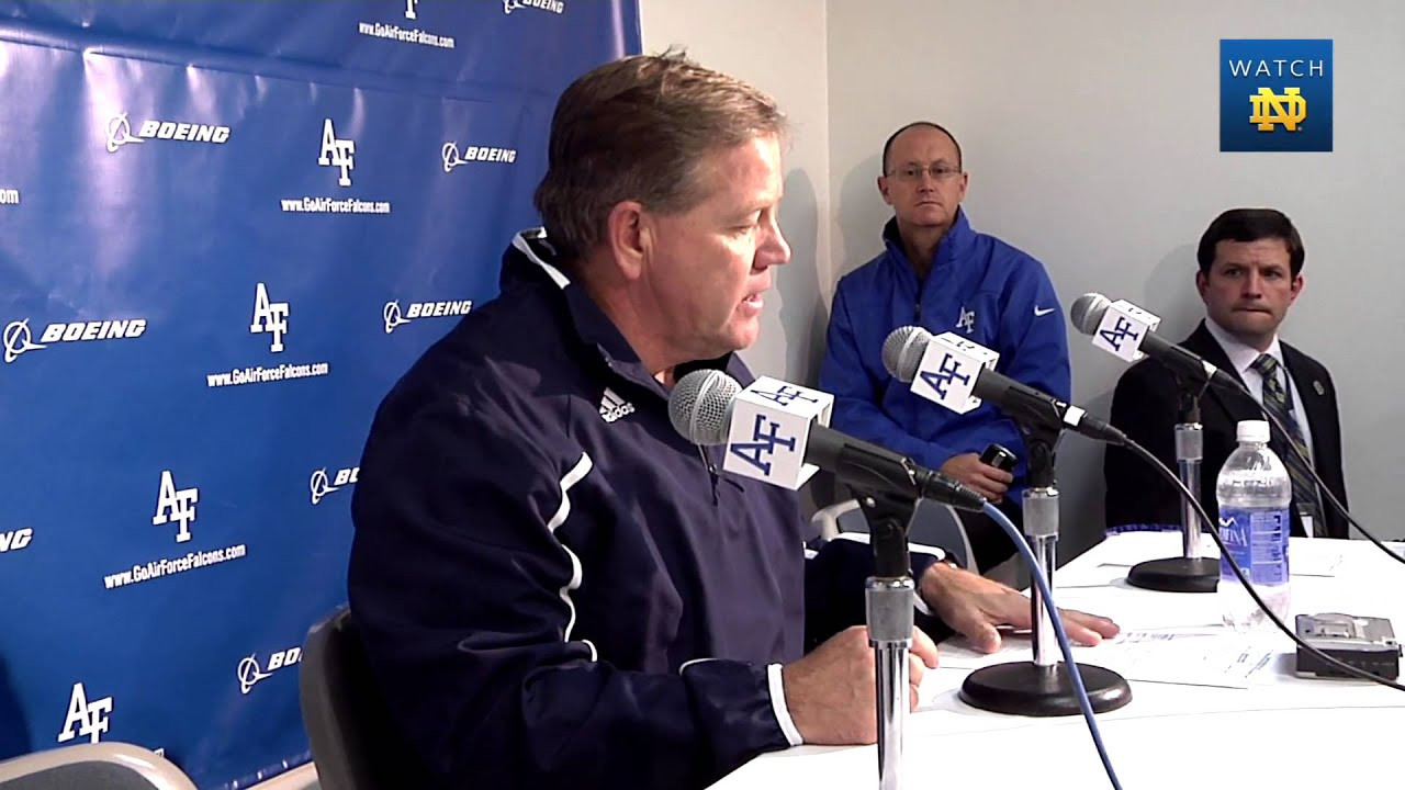 Coach Kelly AFA Post Game Press Conference