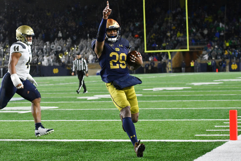 Notre Dame vs. Navy (USATSI)