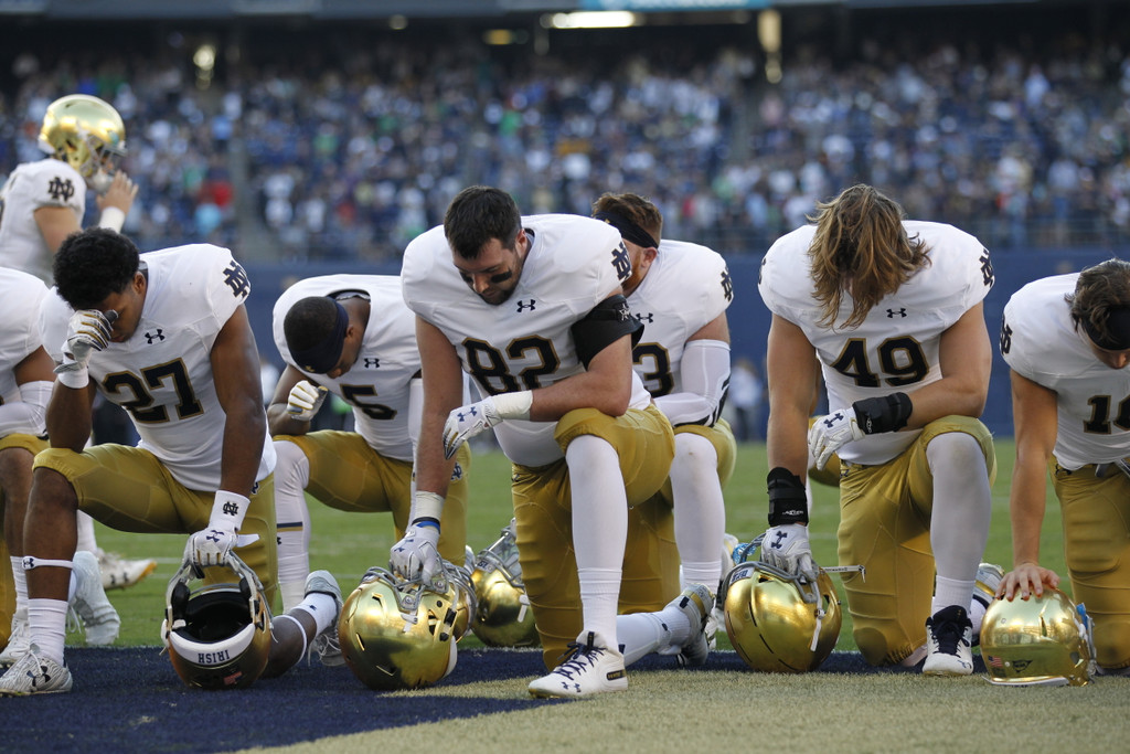Notre Dame vs. Navy