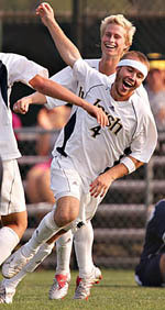 Forward Joe Lapira recorded the first four-point game of his career on Saturday versus West Virginia.  The sophomore scored a goal and assisted on two others in the 3-3 double-overtime tie.  He leads the team with nine points.