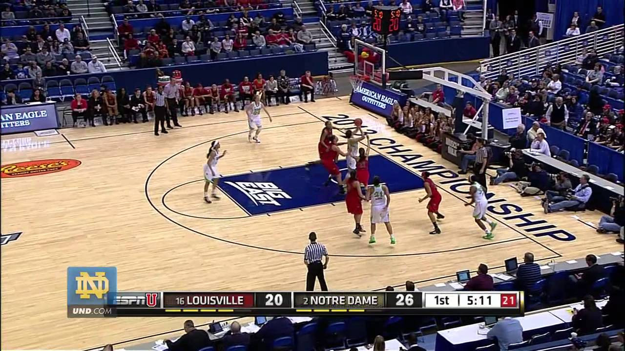 Notre Dame Defeats Louisville 83-59 Highlights - Notre Dame Women's Basketball