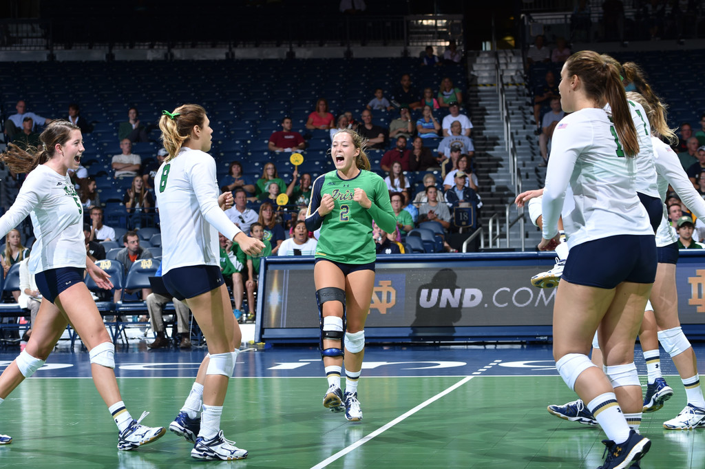 Western Michigan 3, Notre Dame 0 (Sept. 7, 2014)