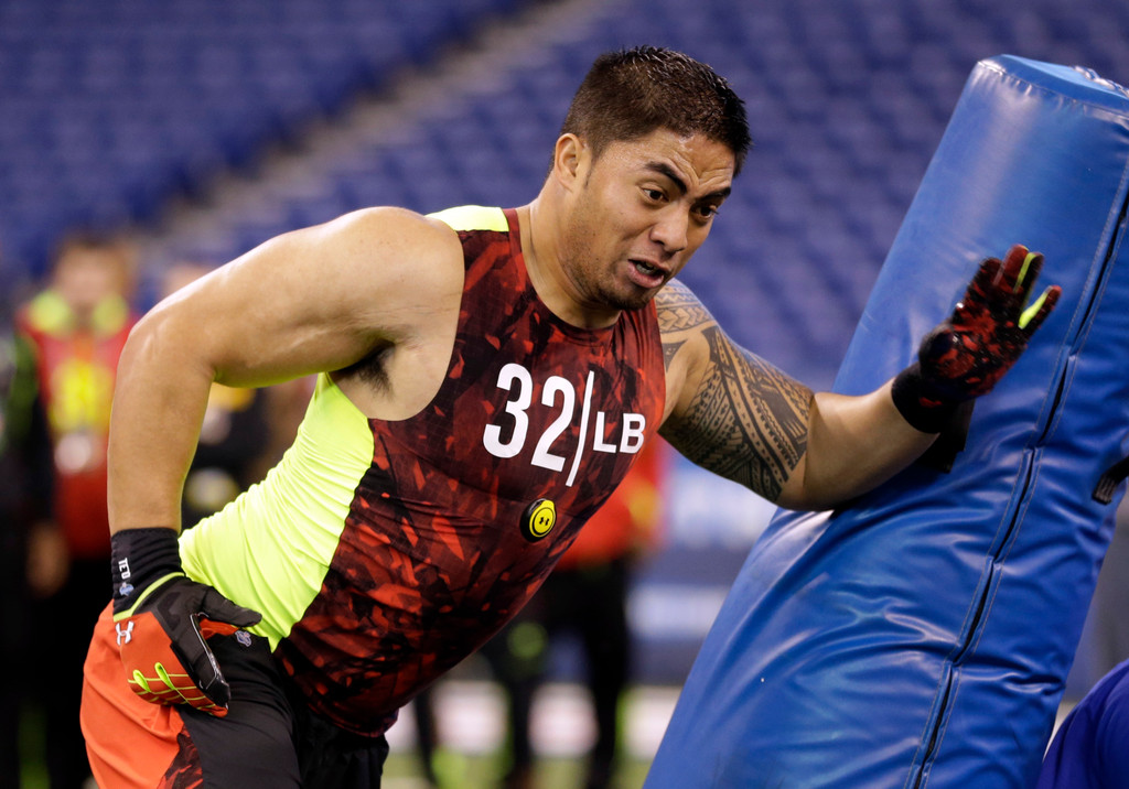 Irish at the NFL Combine (AP)