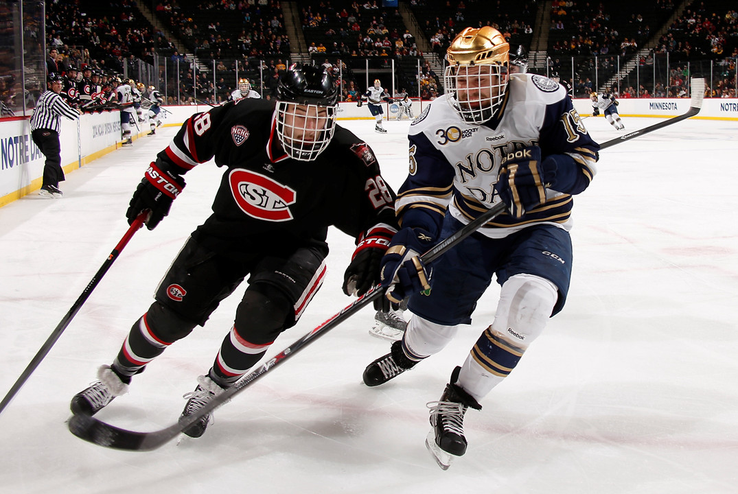 Junior right wing Peter Schneider is one of four Notre Dame student-athletes to be selected to the Capital One Academic At-Large District V First Team.  Schneider is a six-time Dean's List student with a 3.96 grade-point average with a double major in economics and business.