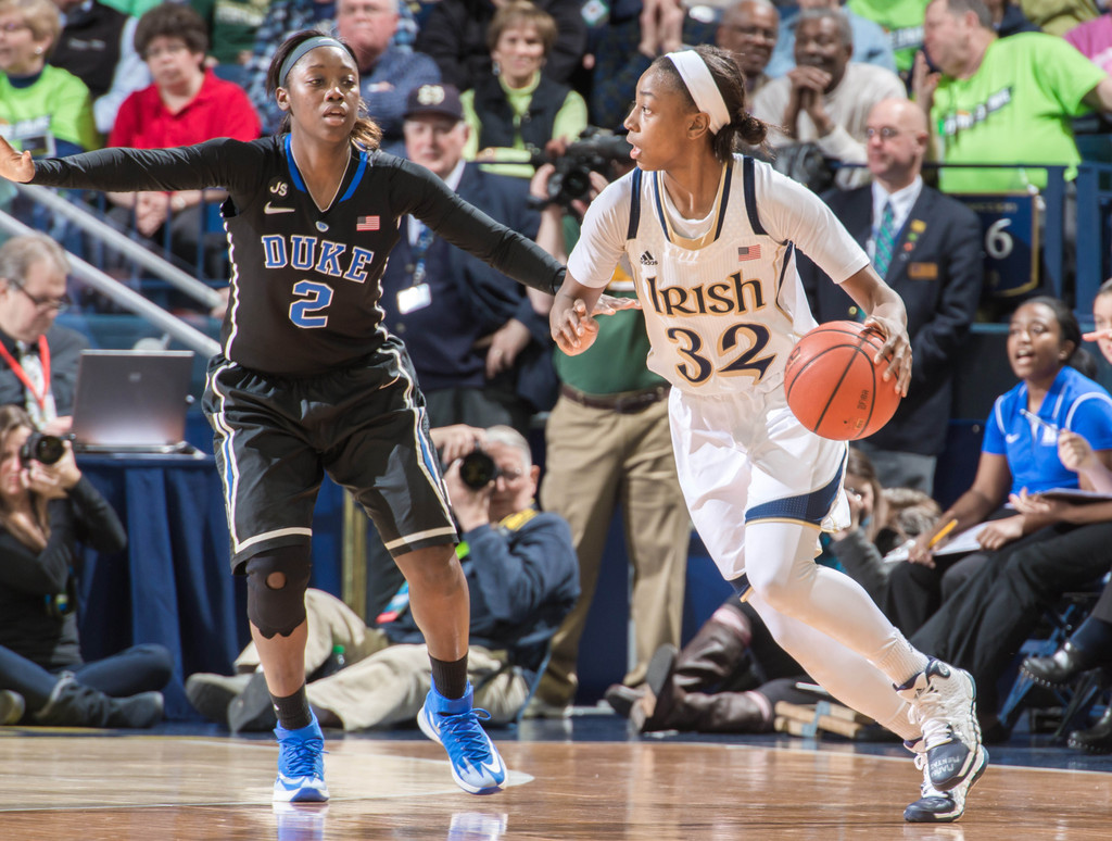 No. 2 Notre Dame vs. No. 7 Duke