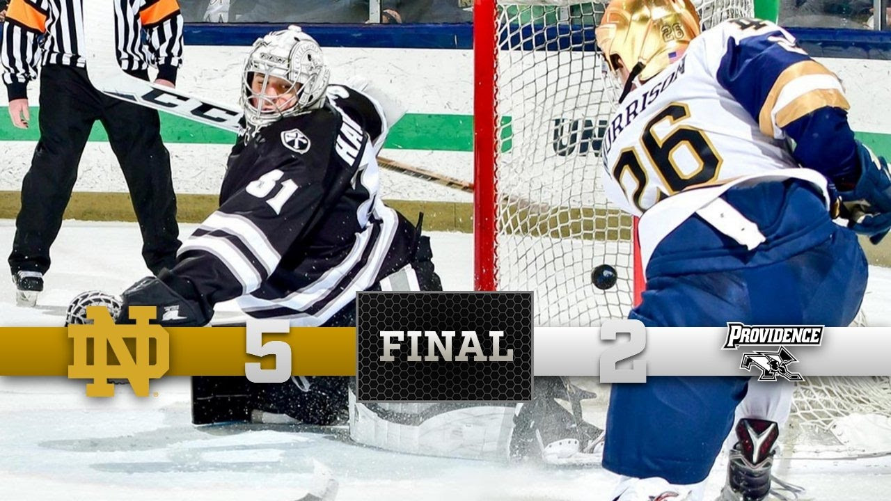 Highlights - Notre Dame Hockey vs. Providence