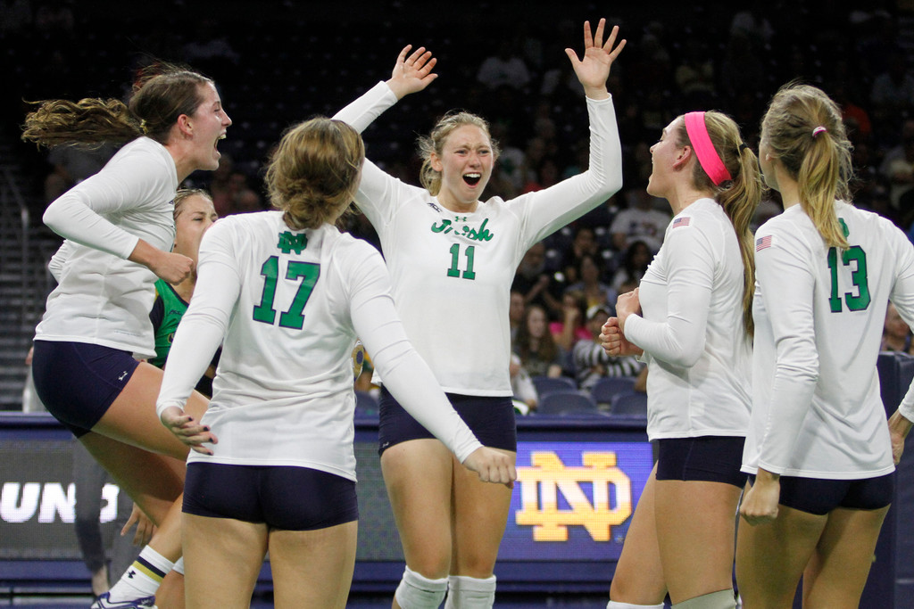 Western Michigan 3, Notre Dame 0 (Sept. 7, 2014)
