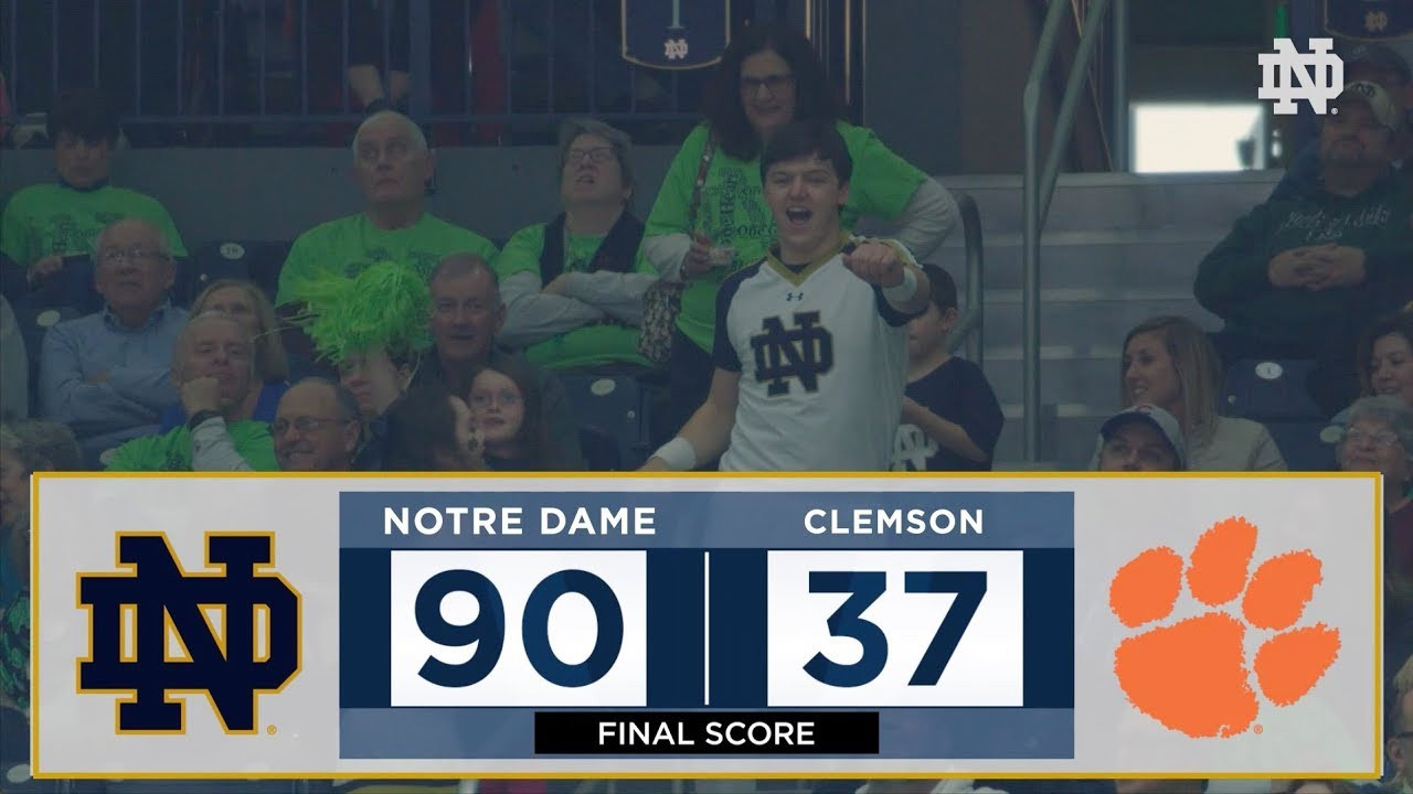 Highlights | @ndwbb vs. Clemson (2018)