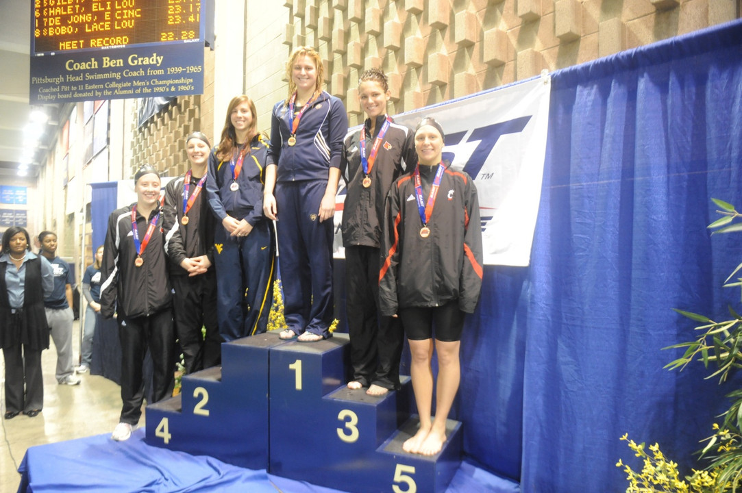 After winning the 50 free at the BIG EAST Championships, Amywren Miller will join Samantha Maxwell as Notre Dame's representatives at the 2010 NCAA Championships.
