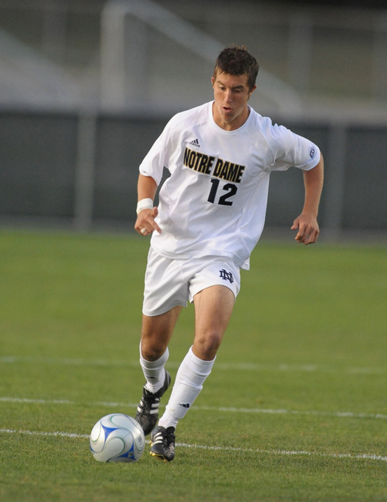 Sophomore Jeb Brovsky scored Notre Dame's third goal of the afternoon.