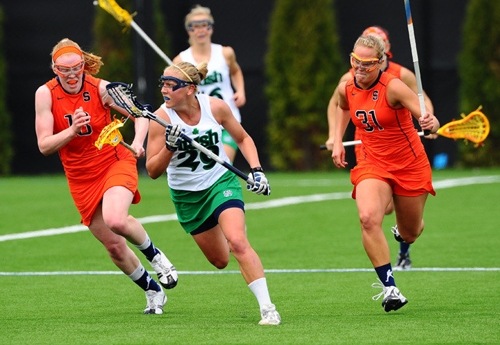 Senior midfielder Shaylyn Blaney will serve her second season as captain of the Notre Dame women's lacrosse team.