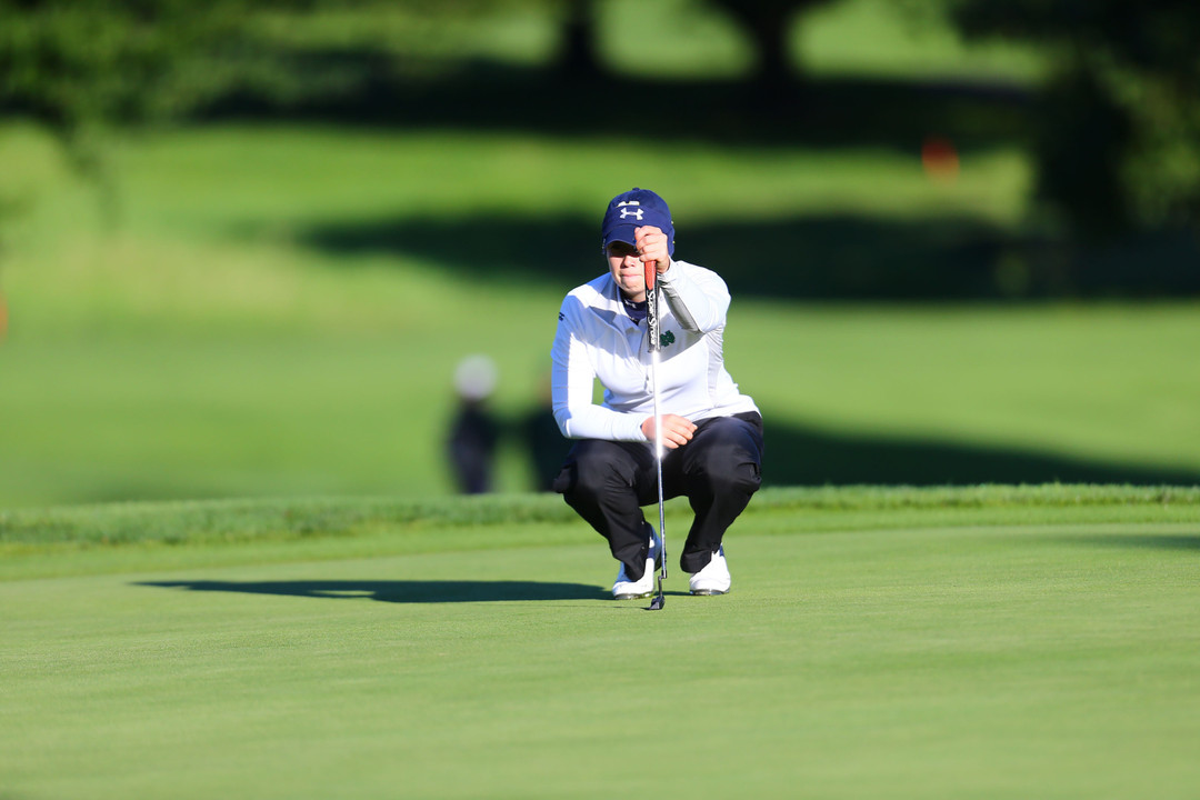 Sophomore Kari Bellville is coming off the best outing of her career, a tie for fourth place (216/E) at the Chip-N Club Invitational on Oct. 5-6 in Lincoln, Nebraska.
