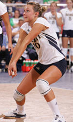Sophomore OH Adrianna Stasiuk has had 20+ digs on four occasions this season after having not done that at all last season.