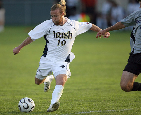 Senior Joseph Lapira netted a season-high two goals against Connecticut on Saturday.