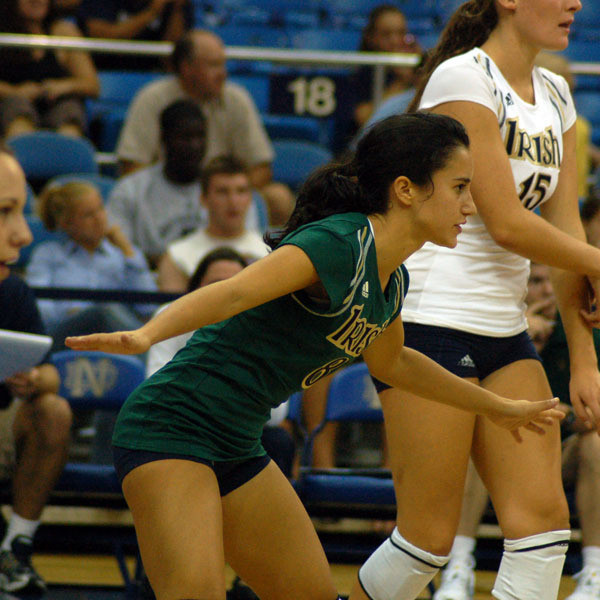 Freshman Frenchy Silva and the irish look to start the BIG EAST portion of Notre Dame's schedule off on the right foot Friday evening at USF.