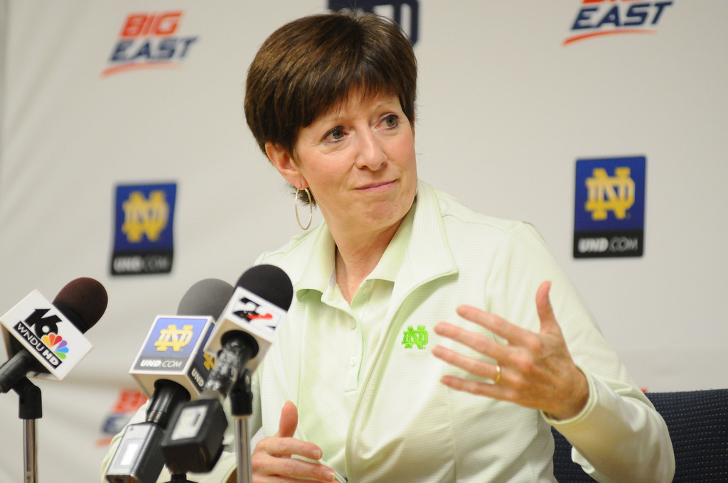 Notre Dame Women's Basketball Media Day 10-11-2012