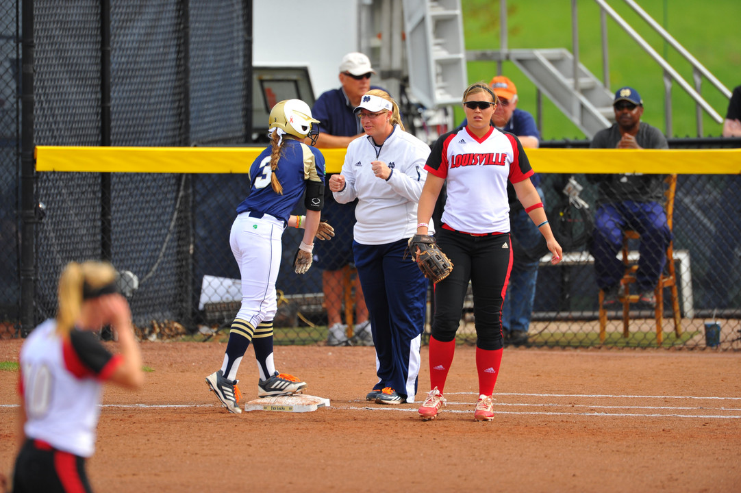 Notre Dame and Louisville will meet in a rematch of last season's final BIG EAST series on Feb. 15 in Jacksonville, Fla.