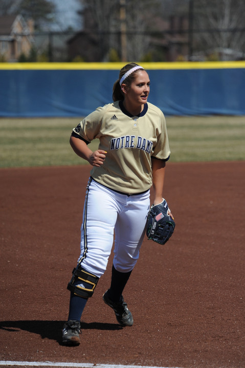 Senior co-captain Heather Johnson paced Notre Dame during a 4-0 showing at the Virginia Cavalier Invite.