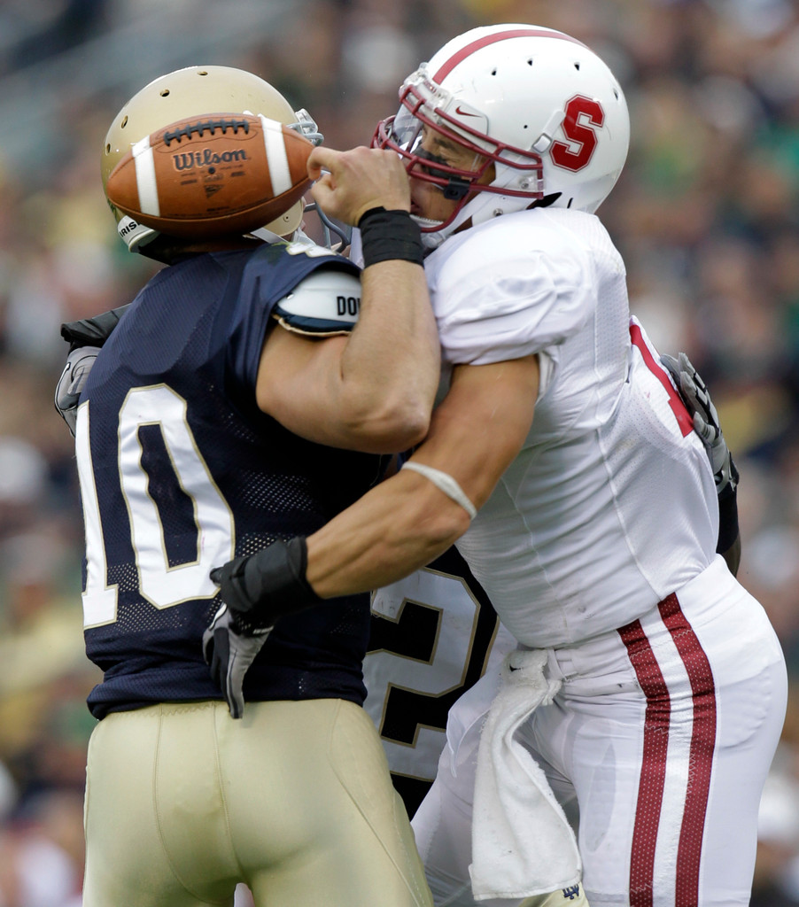 Notre Dame Falls to No. 16 Stanford, 37-14 (AP)