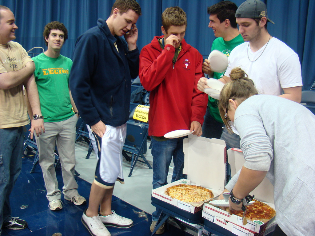 Notre Dame Volleyball vs. Rutgers (November 1, 2009)
