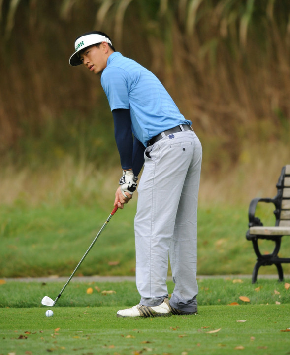 Jeff Chen is tied for 27th at the Border Olympics
