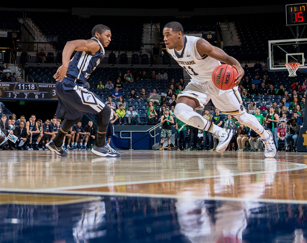 Notre Dame vs. Mount St. Mary's (USATSI)