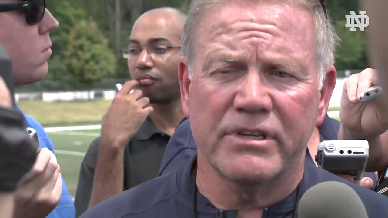 Brian Kelly Culver Press Conference Aug 6th