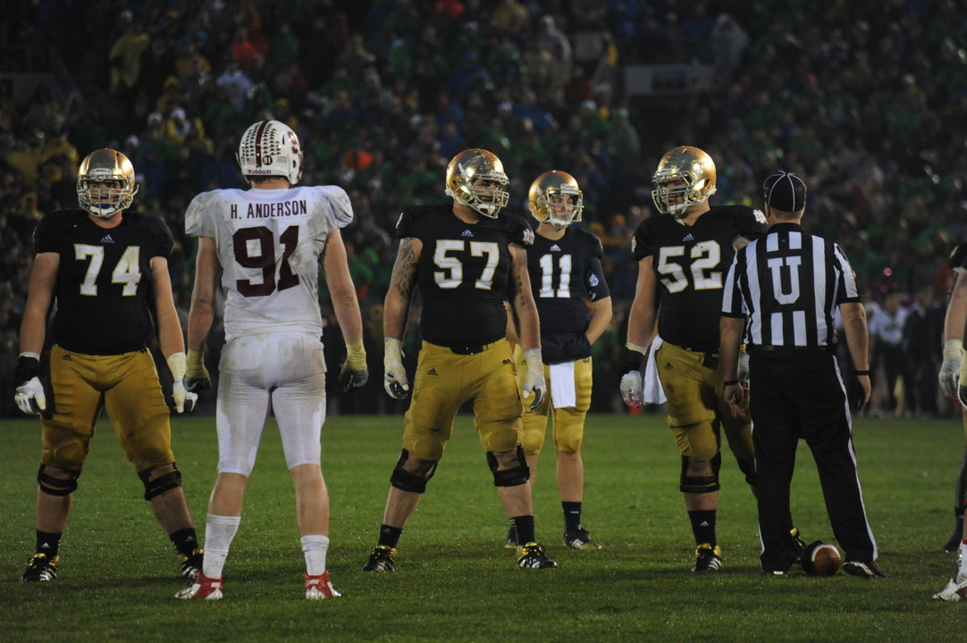 Mike Golic. Jr is now one of 58 Irish football players who have garnered Academic All-America&amp;reg; recognition during their careers. He and Te'o are the first two players to earn first-team honors in the same season since 1987.