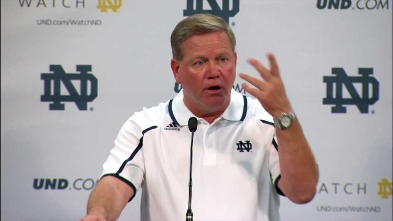 Brian Kelly Temple Post-Game Press Conference