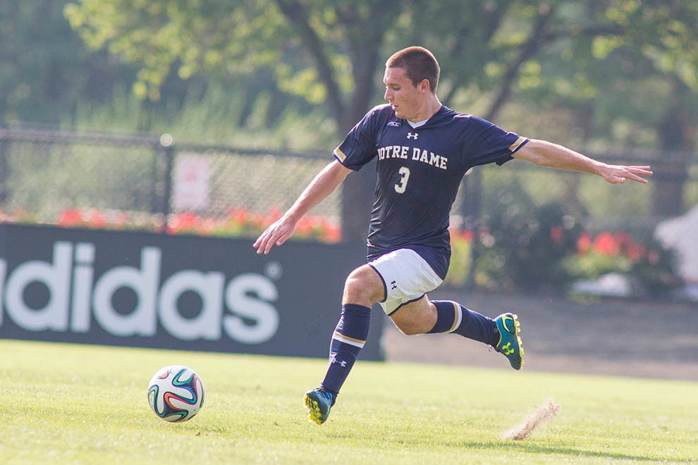 Senior tri-captain Connor Klekota