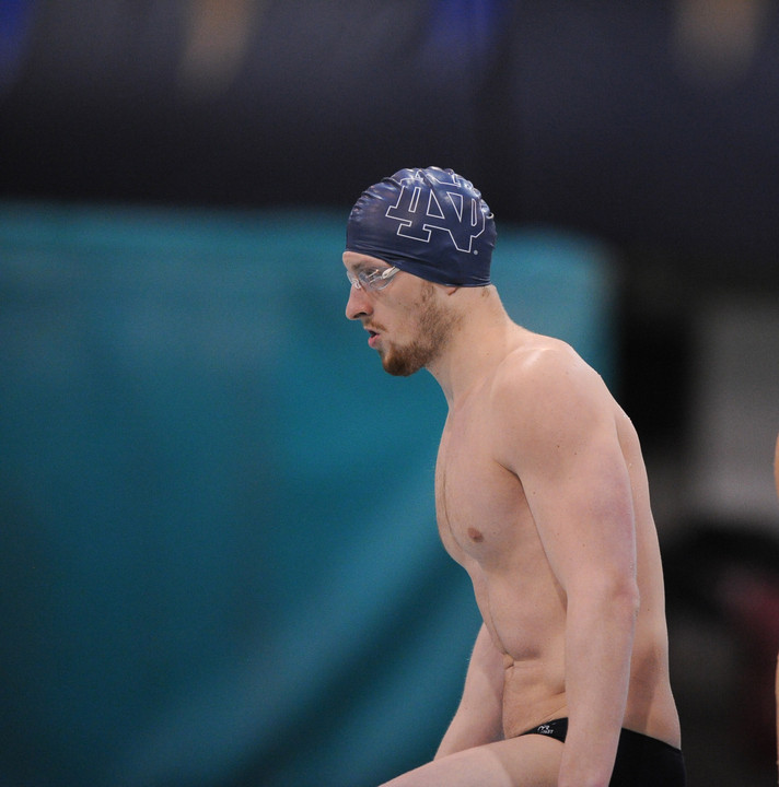 Senior Bill Bass is one of nine Notre Dame swimmers scheduled to compete at the 2013 NCAA Championship this weekend